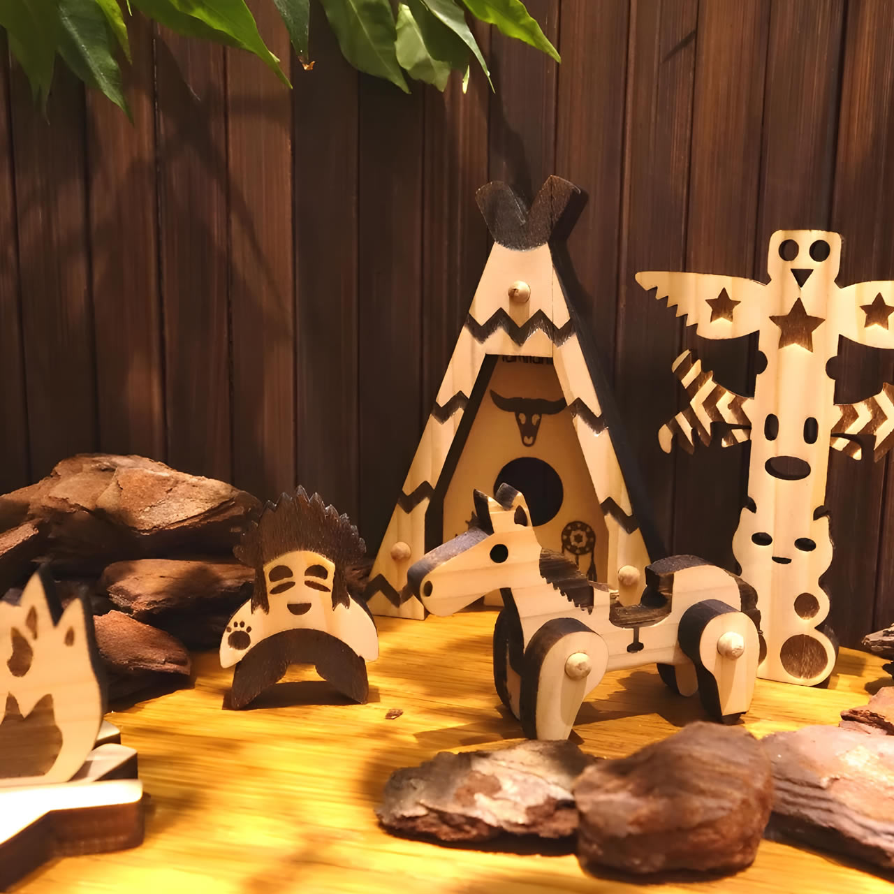 Le Chef Amérindien <br />Collection : Les Terres Amérindiennes<br />[Photographie : Lumilune]