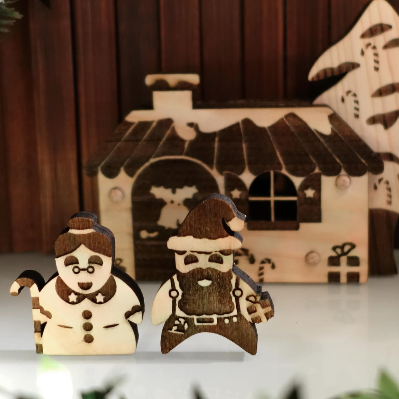 La Maison du Père Noël <br />Collection : Le Village de Noël<br />[Photographie : Lumilune]